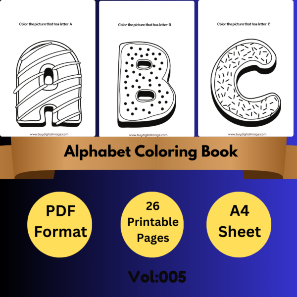 Alphabet Coloring Book